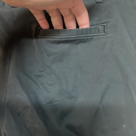 Banana Republic size 2 Gray The Logan Fit Chino Straight Legged Trousers - Picture 8 of 11